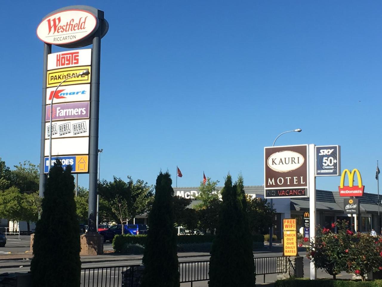 Kauri Motel On Riccarton Christchurch Exterior foto